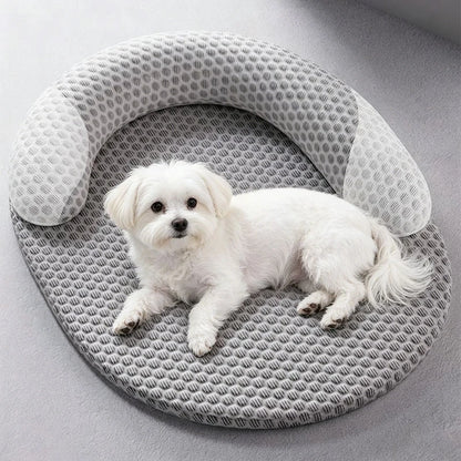 Premium Cooling Pet Lounger Bed