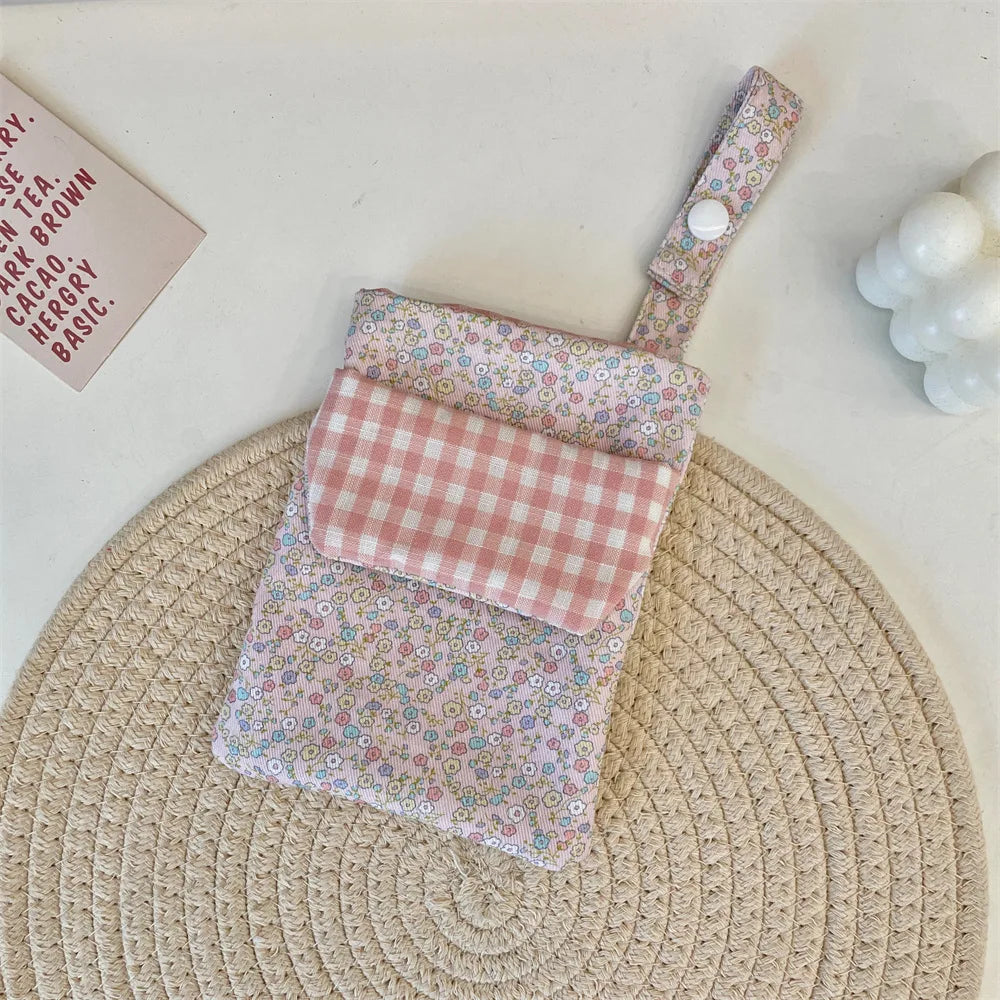 Floral Fabric Pencil Case