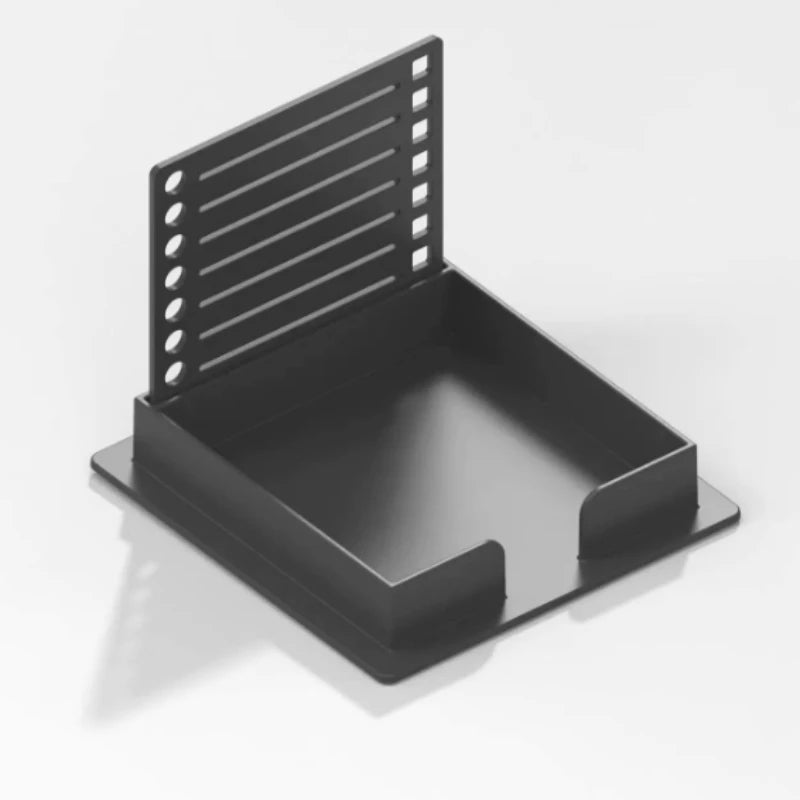 Sticky Notes Holder with Stencil – Post It Notes Dispenser