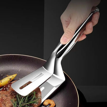 Double-Sided Cooking Tongs for Grilling & Frying