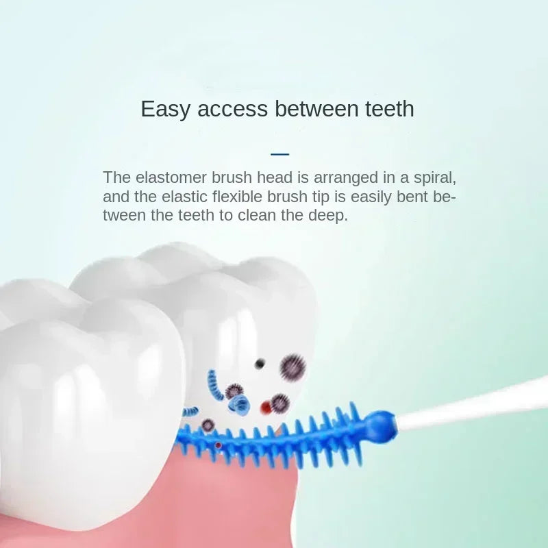 Silicone Interdental Brush Toothpicks