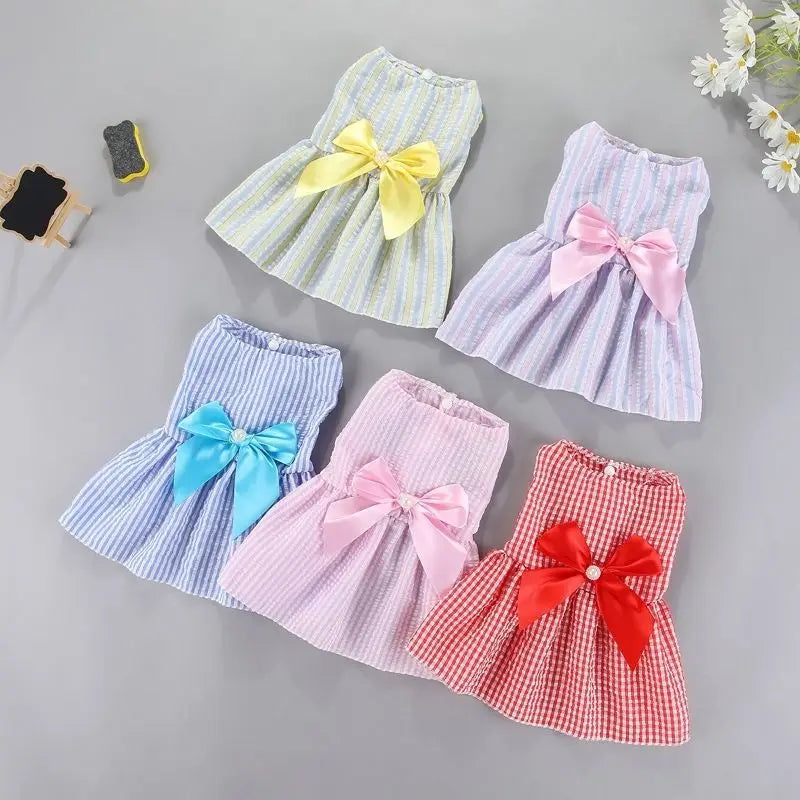 Princess Bow Pet Dress