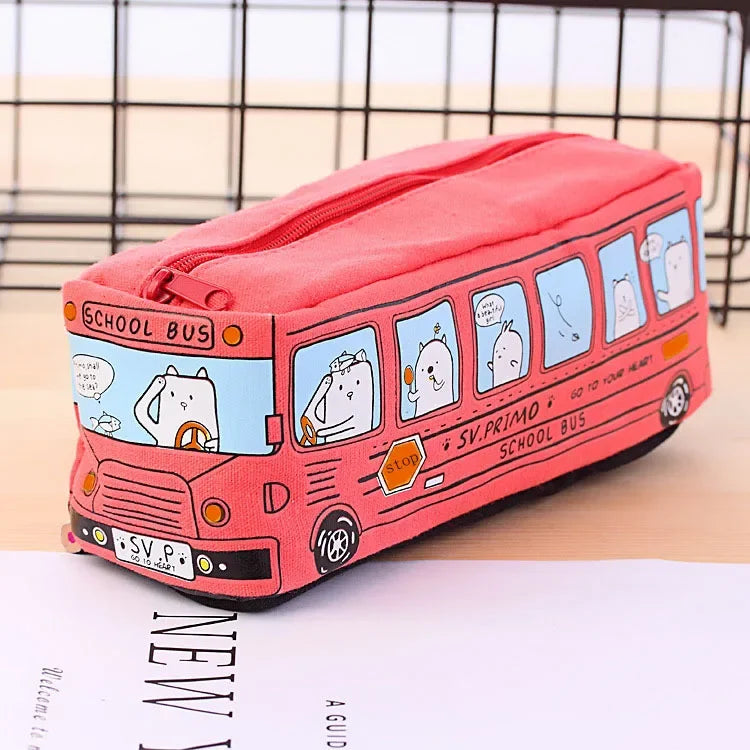 School Bus Pencil Case