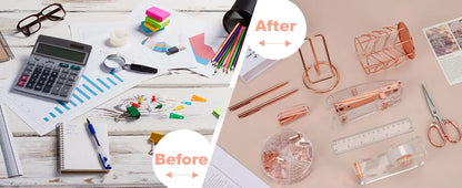 Complete Office Supplies Organizer Kit