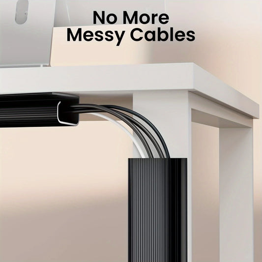 Self-Adhesive Under Desk Cable Raceway