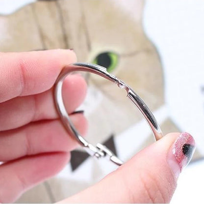 Openable Metal Book Binding Rings for Albums, Crafts & Organizers