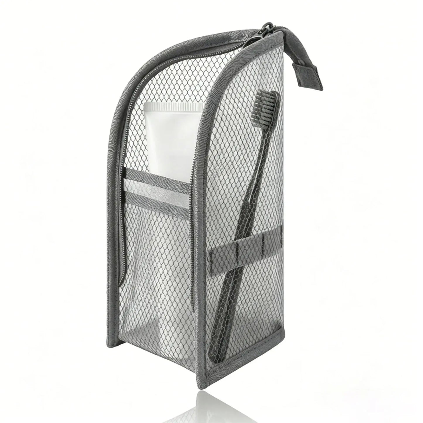 Standing Mesh Toiletry Travel Bag