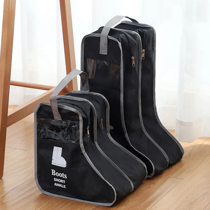Long Boot & Shoe Storage Bag with Zipper