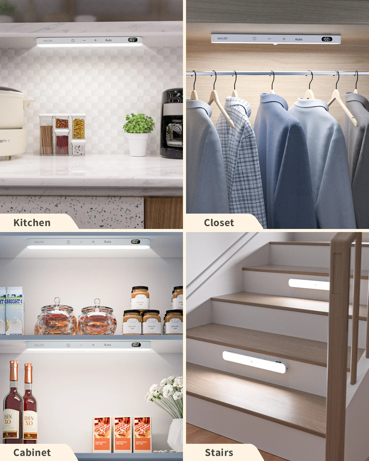 Rechargeable Motion Sensor Cabinet Light