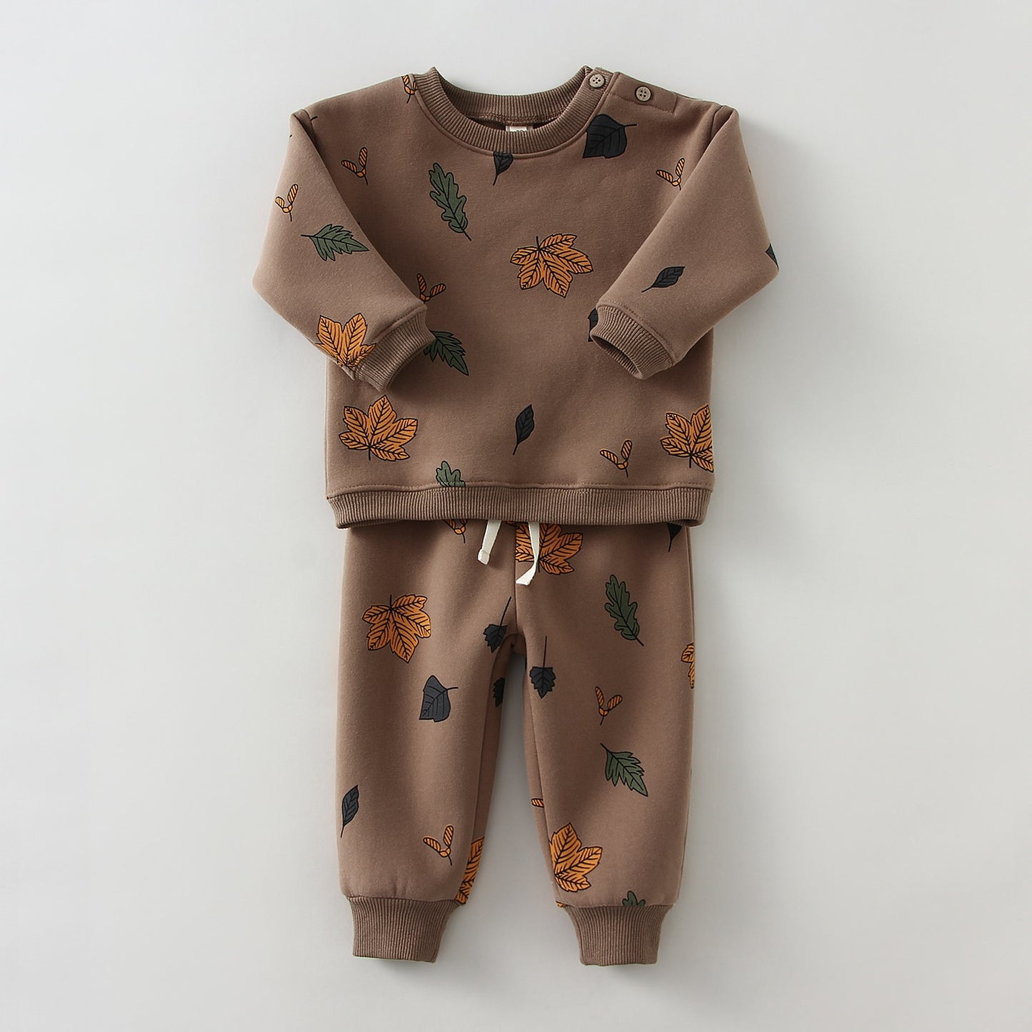 2Pcs Autumn Baby Unisex Clothes Set