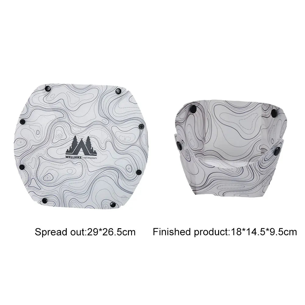 Lightweight Folding Outdoor Tableware Set