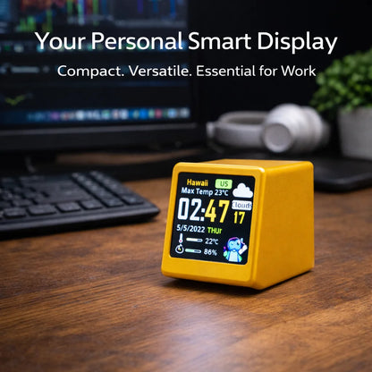 Smart WiFi Market Monitor Clock