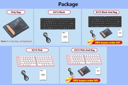 Mini Foldable Bluetooth Keyboard