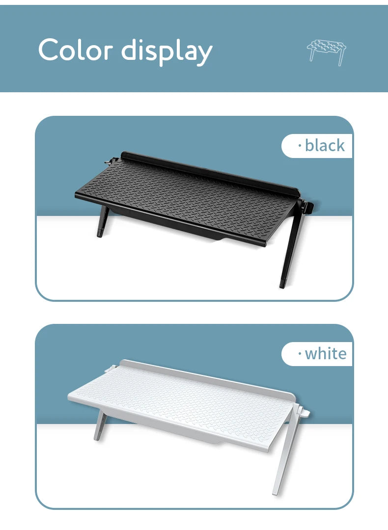 Adjustable Monitor Top Display Shelf