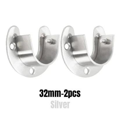 304 Stainless Steel Wardrobe Rod Brackets