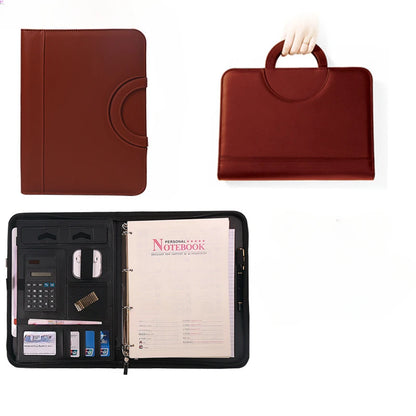 1 Pc A4 Portable File Folder with Calculator