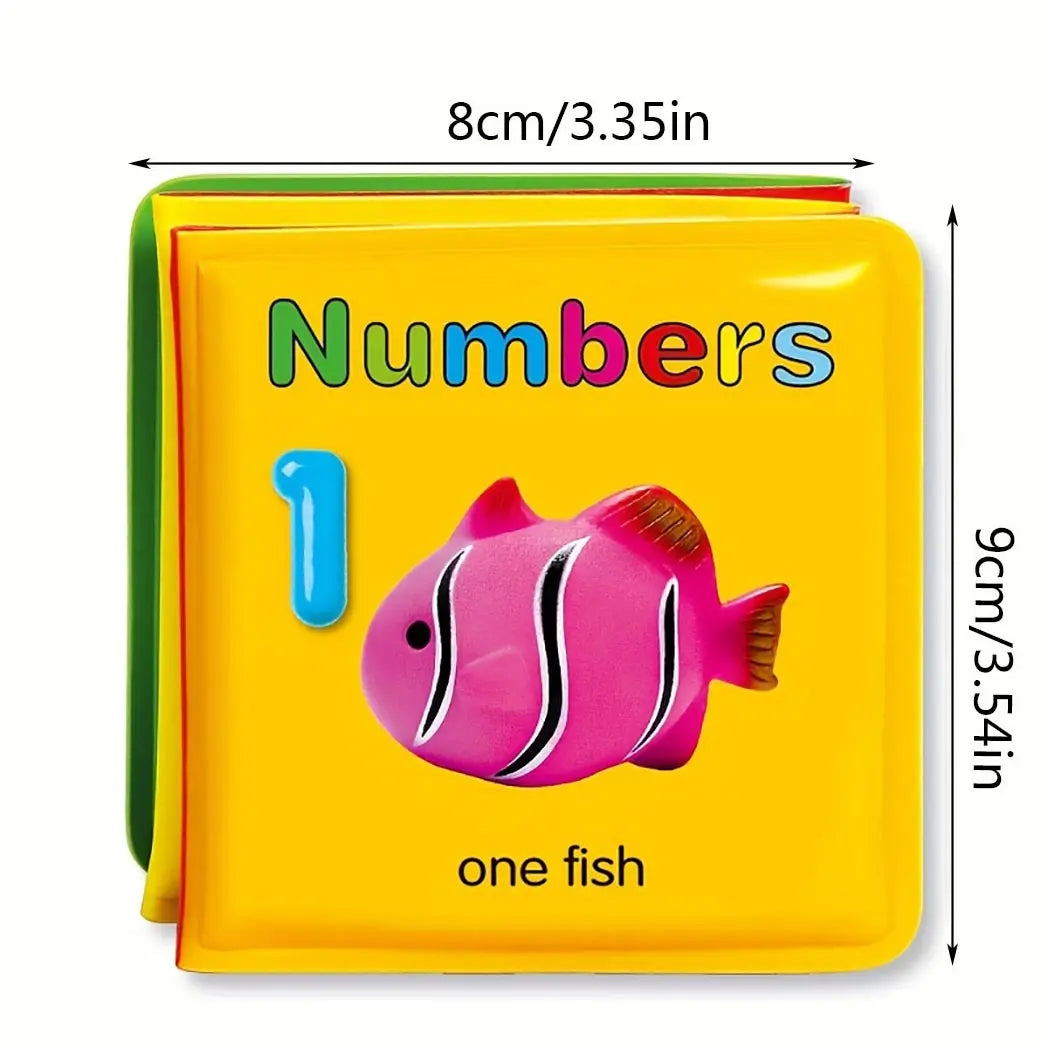 Baby Bath Book Waterproof English Toy