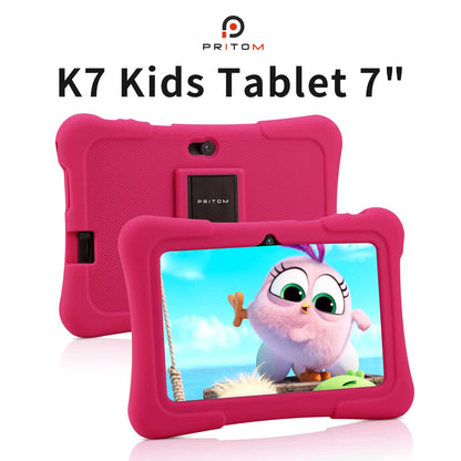 7-Inch Android Kids Tablet with Protective Case & Parental Controls