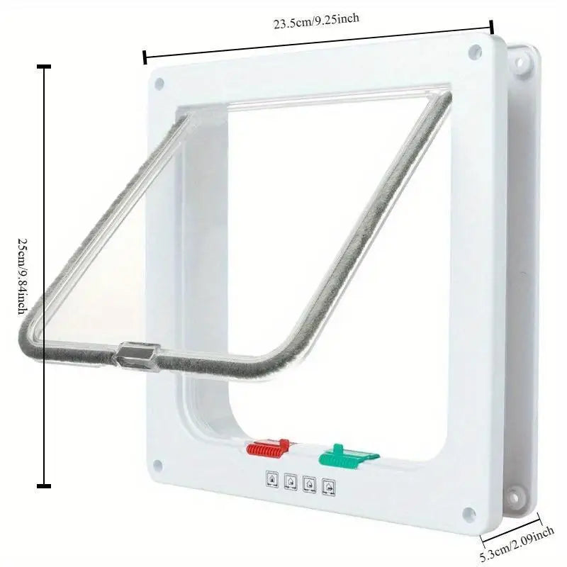 2-Way Locking Pet Door Flap