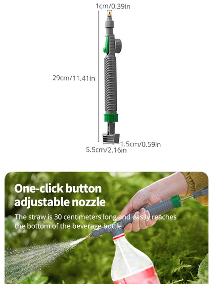 Gardening Sprayer Beverage Bottle Watering Can