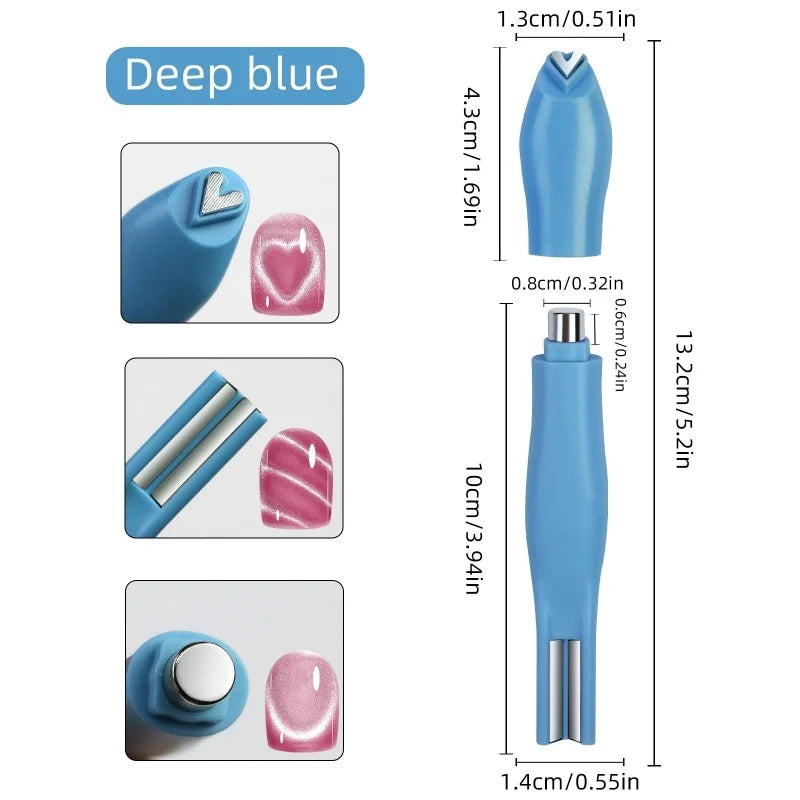 3-in-1 Cat Eye Nail Magnetic Stick