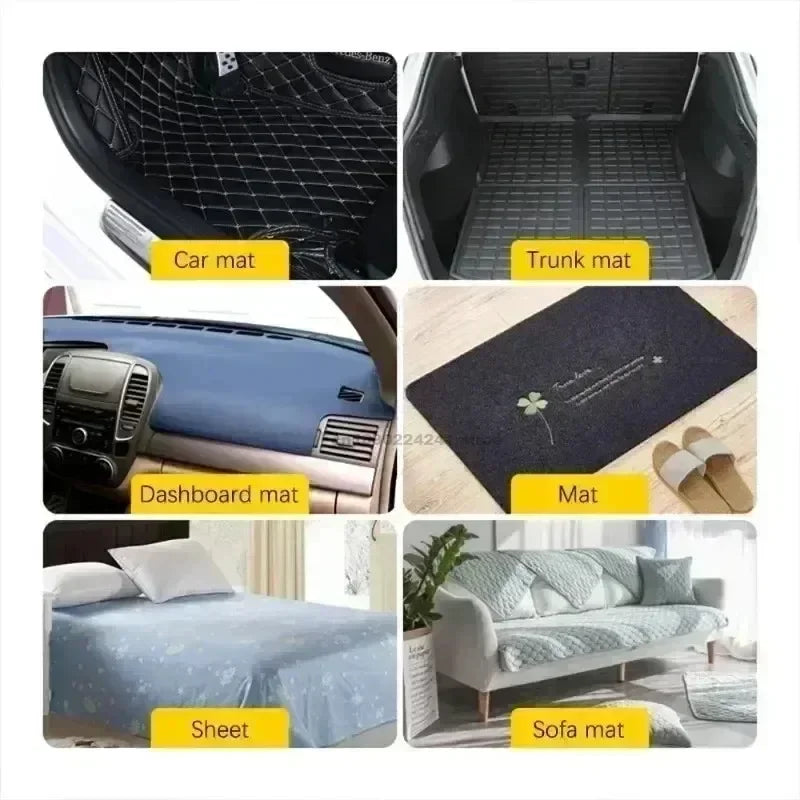 Heavy-Duty Self-Adhesive Hook & Loop Fastener Set