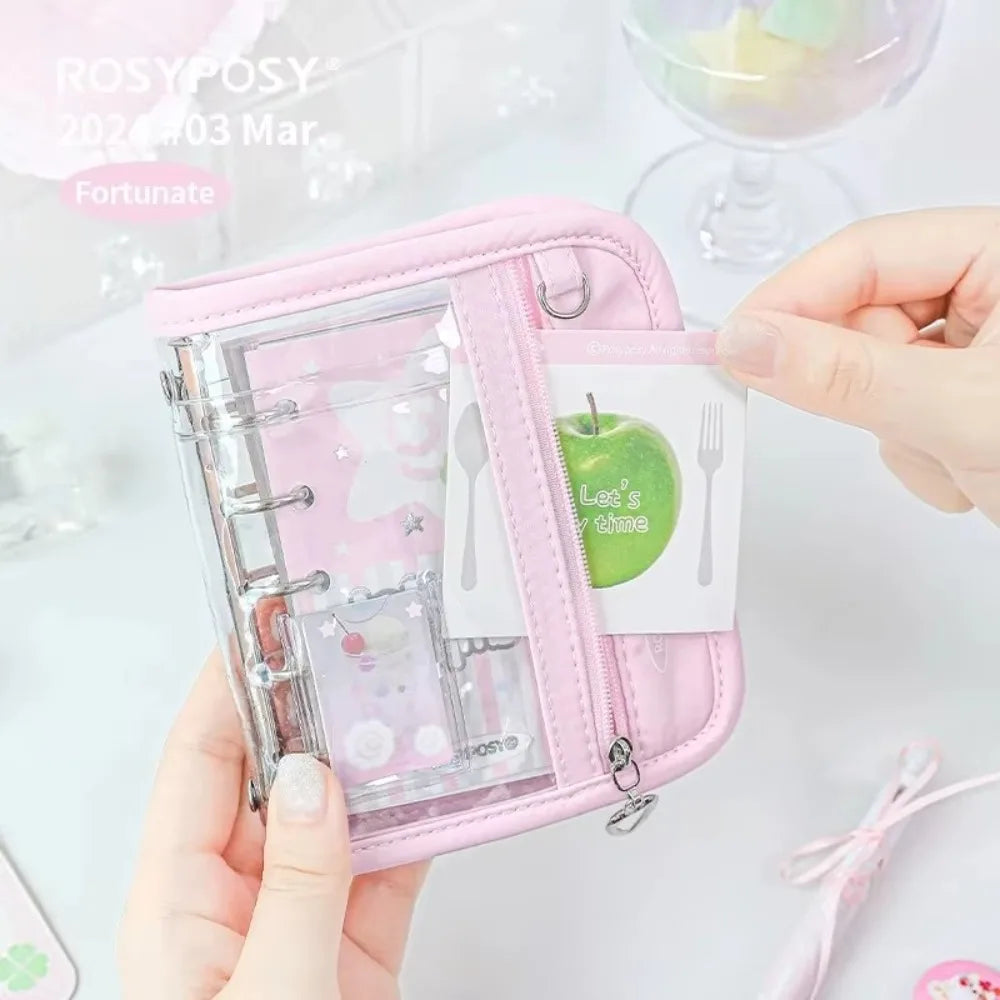 Cute Retro M5 Binder Scrapbook Set