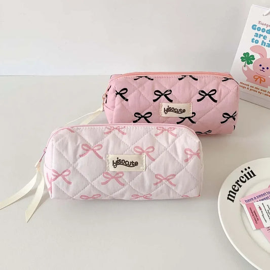 Korean Style Bow Stationery Bag