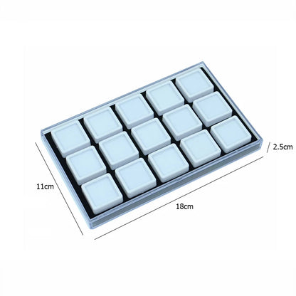 Jewellery Storage Case with Foam Grid Inserts