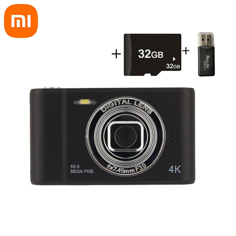 Xiaomi 4K Digital Camera 50 Megapixels HD Zoom Photography 2.4inch