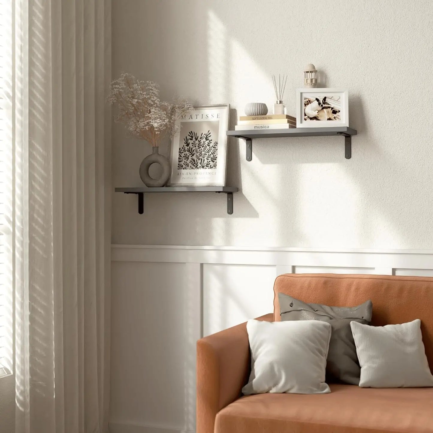 Wooden Wall Floating Shelves