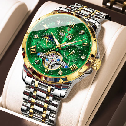 Men's Automatic Skeleton Mechanical Watch