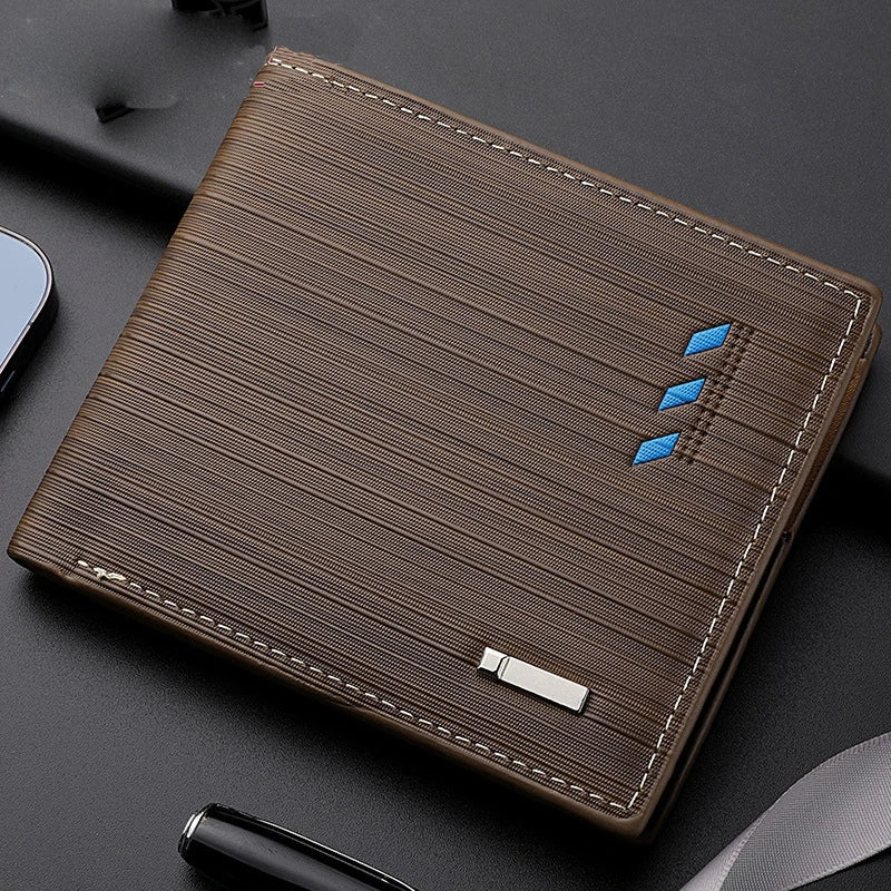 Men’s Slim Business Bifold Wallet