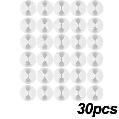 Self-Adhesive Cable Organiser Clips