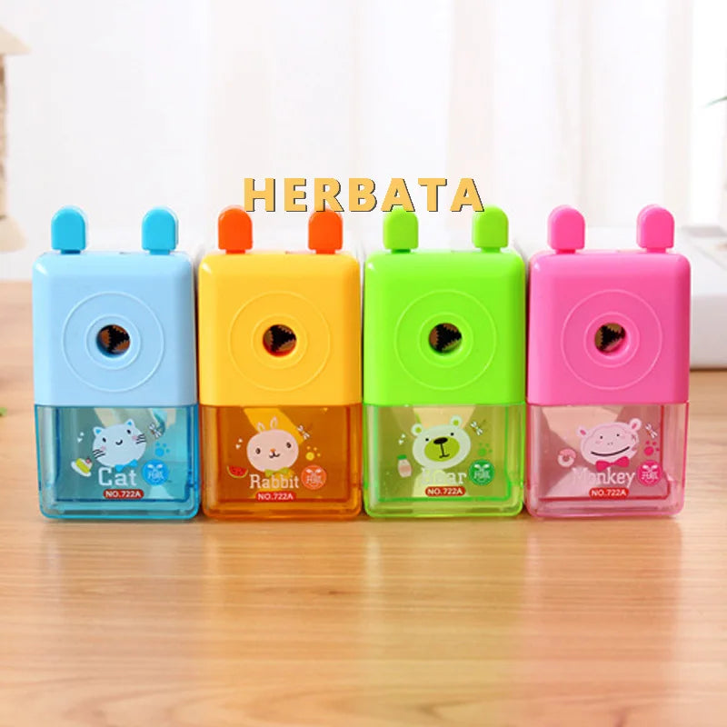 HERBATA Korean Style Hand Crank Pencil Sharpener
