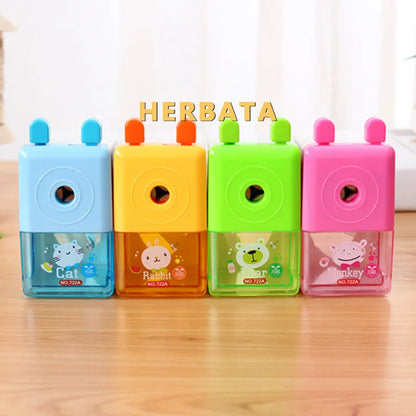 HERBATA Korean Style Hand Crank Pencil Sharpener