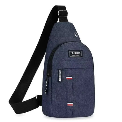 Men's One Shoulder Crossbody Chest Bag