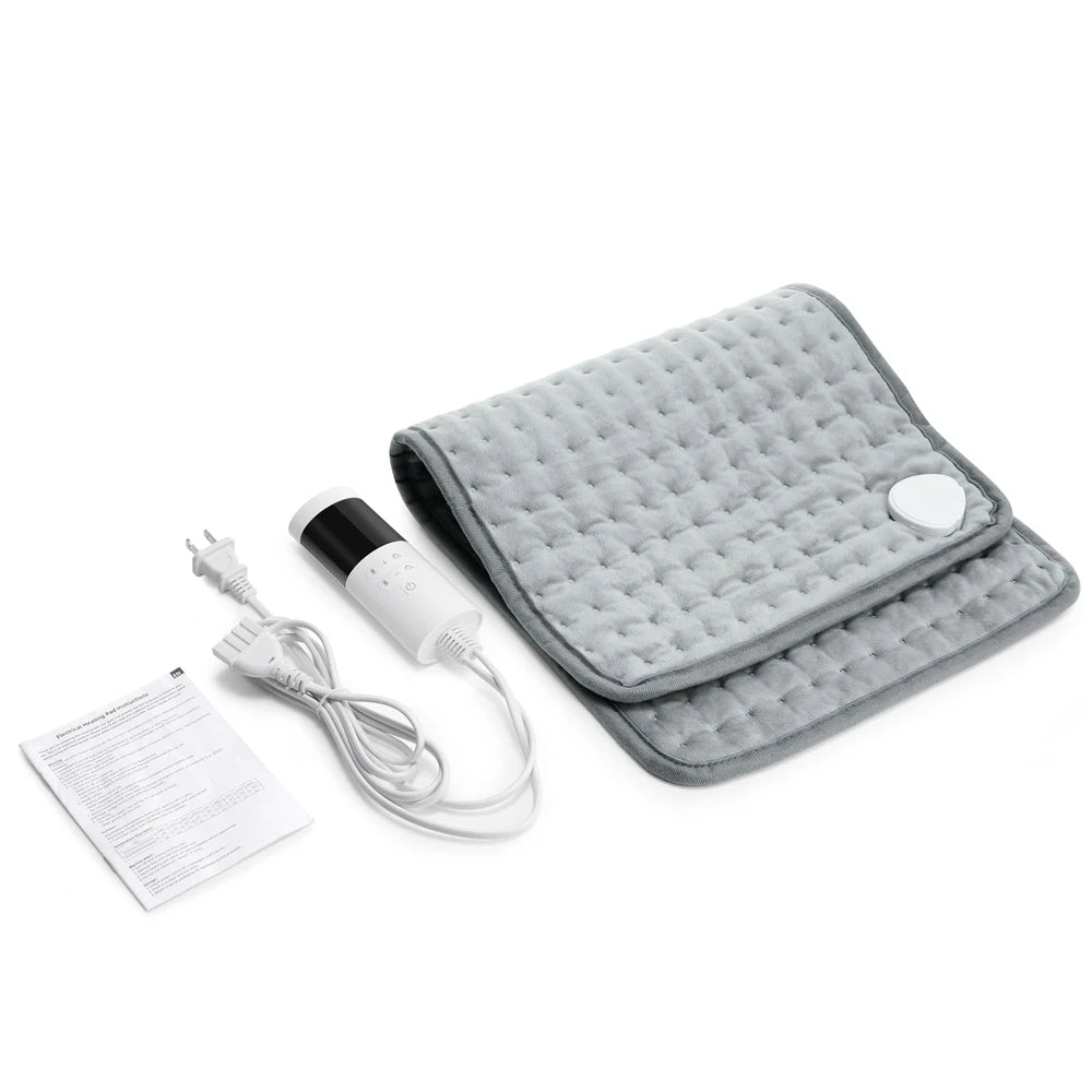 Adjustable Heated Therapy Pad with 9 Heat Levels & Timer