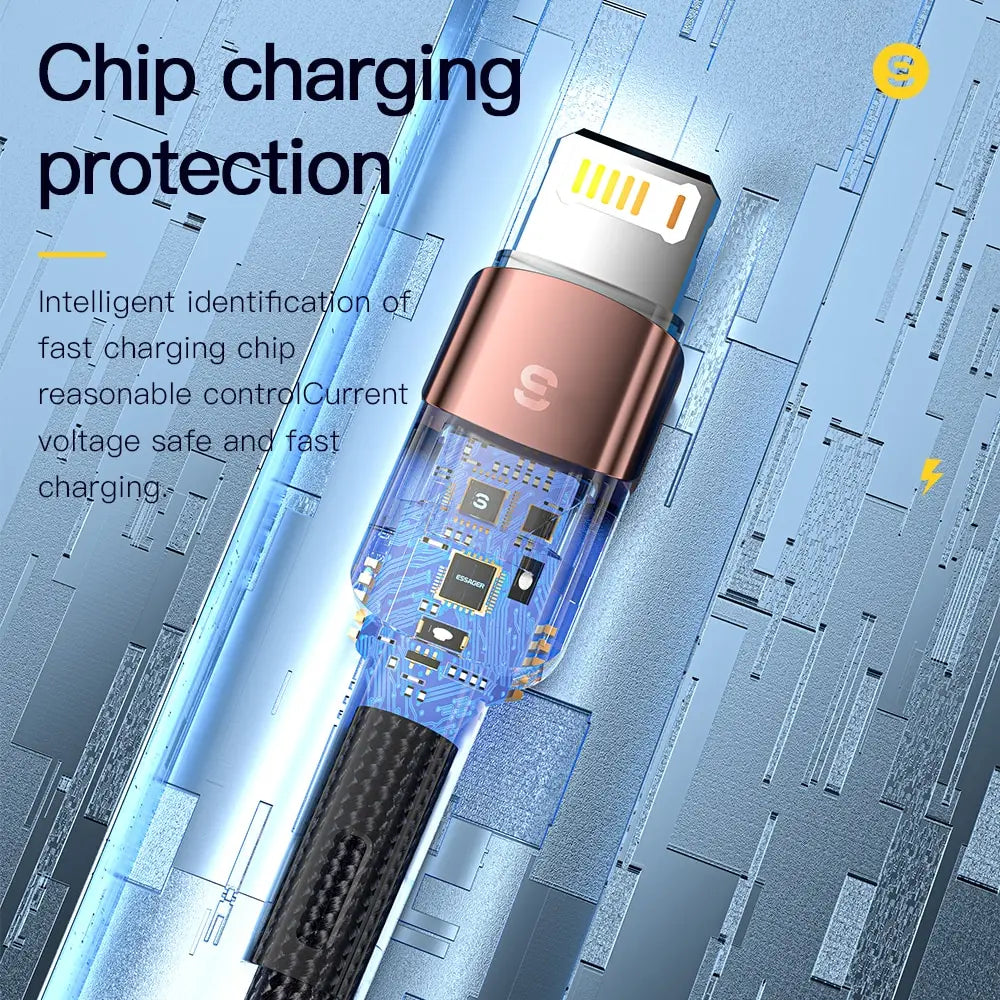 Essager USB-A to Lightning Fast Charging Cable