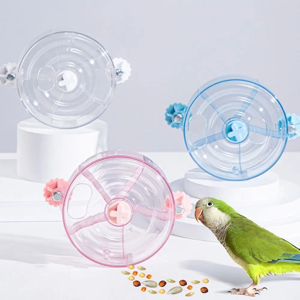 Interactive Bird Foraging Wheel Treat Feeder