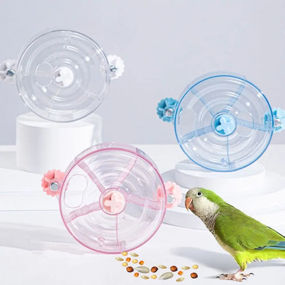 Interactive Bird Foraging Wheel Treat Feeder