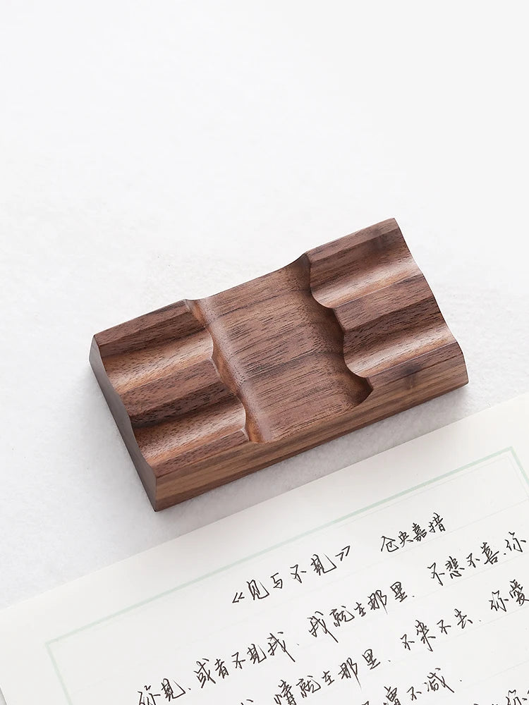 Walnut Wood Pen Rest