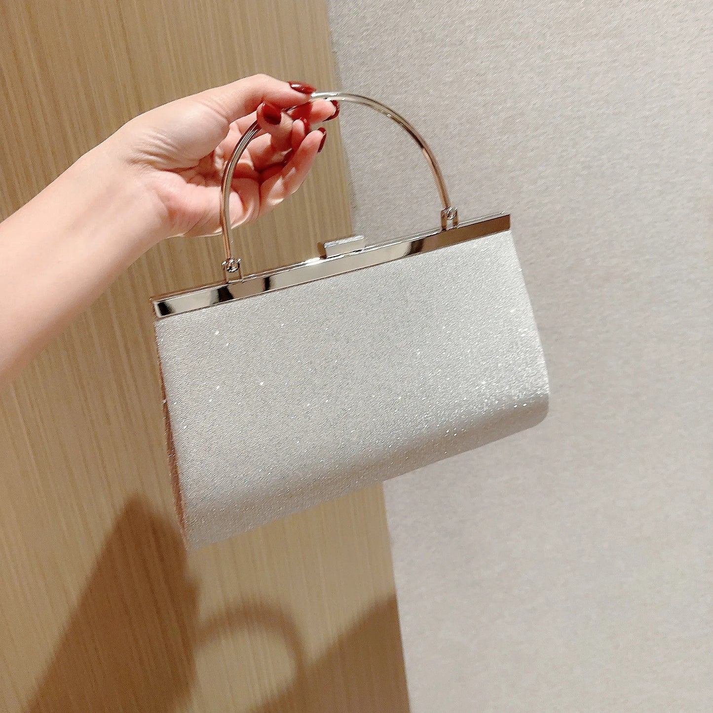 Women's Classic Pleated Evening Bag
