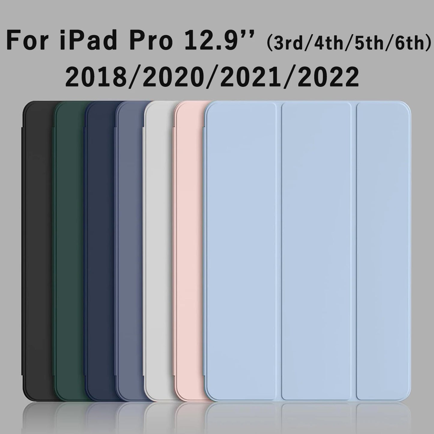 Tri-Fold Magnetic Case for iPad Pro 12.9-Inch