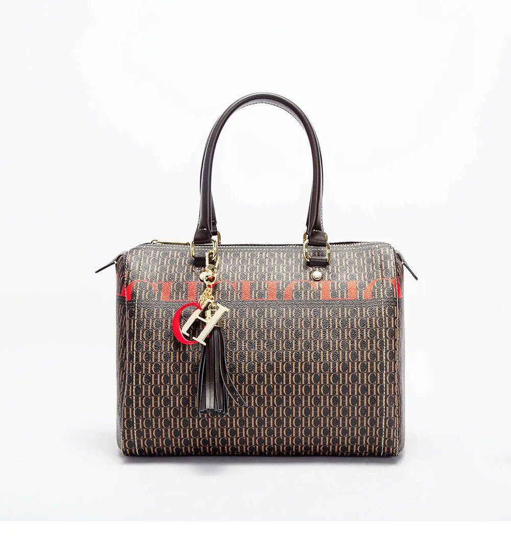 Floral Print Large Capacity Tote Handbag