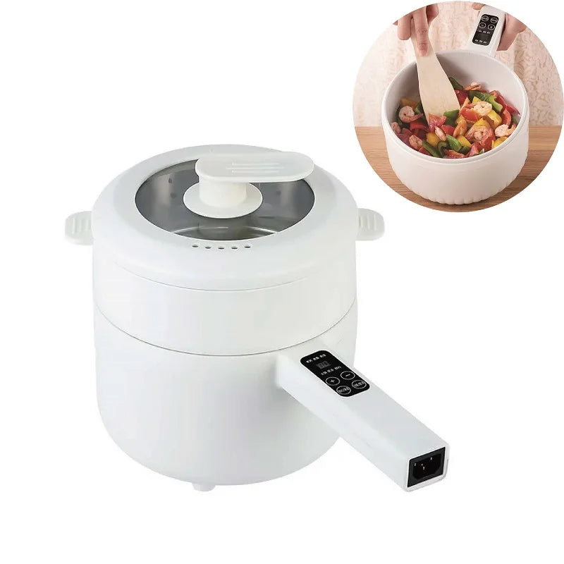 1.6L Smart Electric Cooking Pot With Steamer 220V