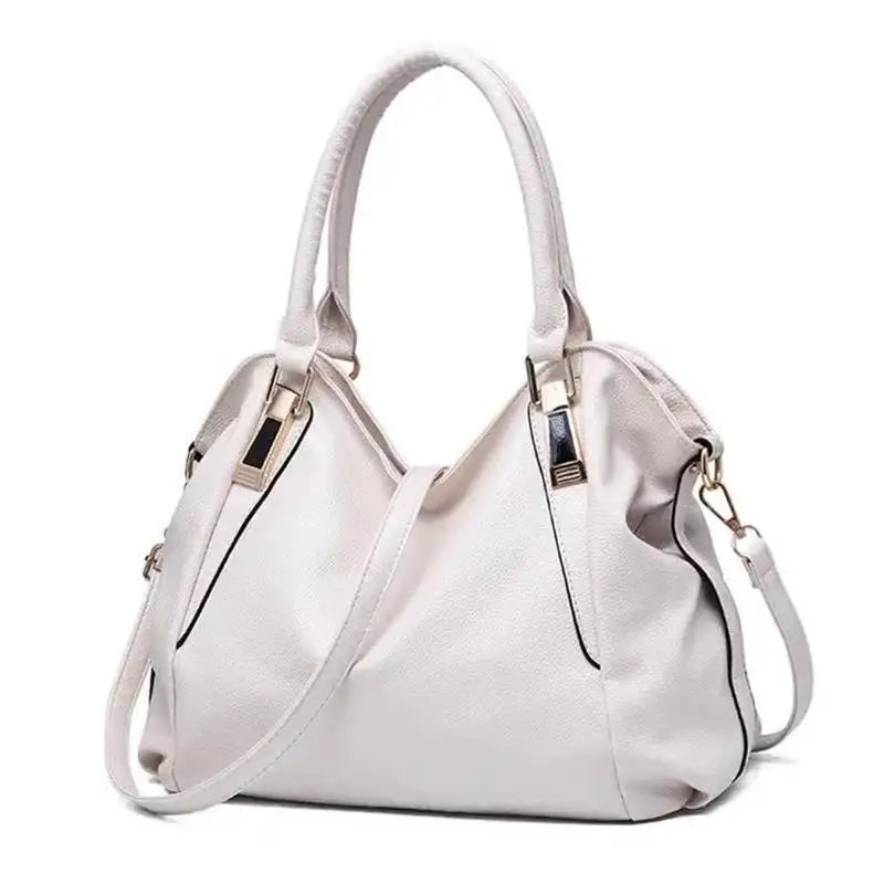 Large Capacity PU Leather Shoulder Tote Bag