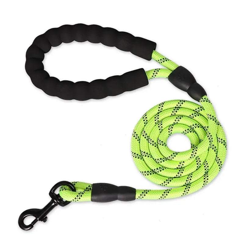Reflective Heavy Duty Dog Leash with Padded Handle