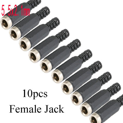 DC Power Plug & Socket Connector Set