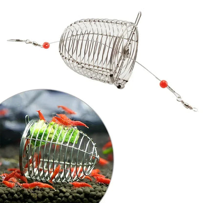 Stainless Steel Shrimp Feeding Dish